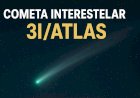 Cometa Interestelar 3I/ATLAS: O Terceiro Visitante de Outro Sistema Estelar