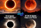 Eclipses solares e lunares em 2026: quatro grandes eventos astronômicos marcarão o ano