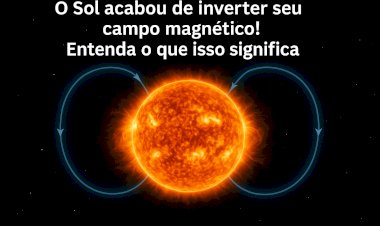 O campo magnético do Sol se inverteu: entenda o que aconteceu e o que isso significa para a Terra