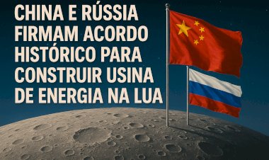 China e Rússia firmam acordo histórico para construir usina de energia na Lua