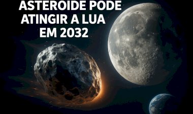 Asteroide pode atingir a Lua em 2032: entenda o que está acontecendo