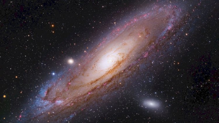 A Grandiosa galaxia de Andrômeda