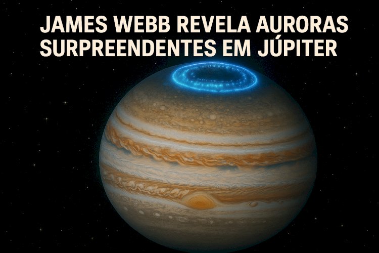 James Webb Revela Auroras Surpreendentes em Júpiter