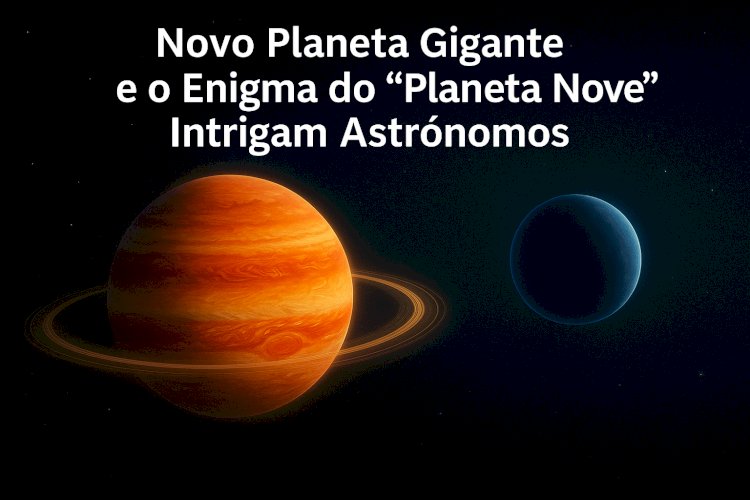 Mistério Cósmico: Novo Planeta Gigante e o Enigma do “Planeta Nove” Intrigam Astrônomos