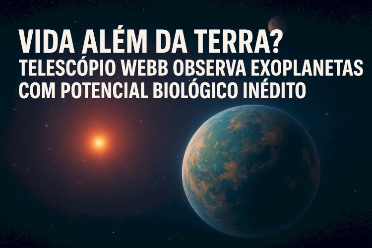 Vida Além da Terra? Telescópio Webb observa Exoplanetas com Potencial Biológico Inédito
