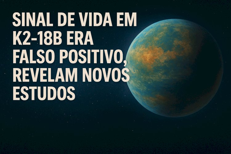 Sinal de Vida em K2-18b Era Falso Positivo, Revelam Novos Estudos